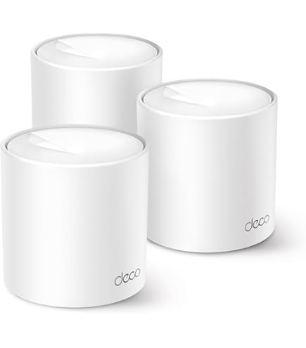 TP-Link AX6600 Deco Tri-Band WiFi 6 Mesh System(Deco X90) - Covers